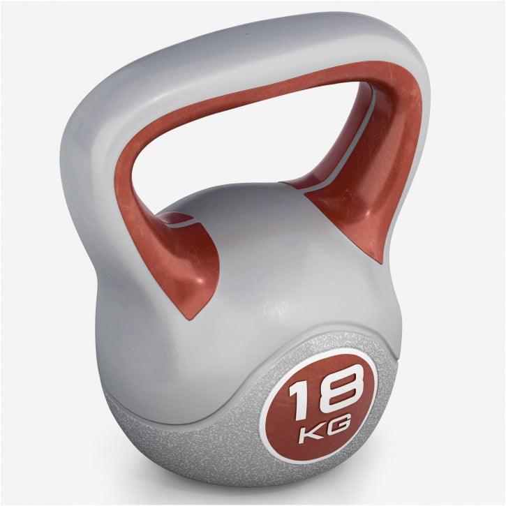 Kettlebell din plastic gri 2 - 20 kg