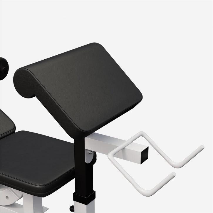 Stație de forță universală, inclusiv set de haltere din plastic 40/70/100 kg