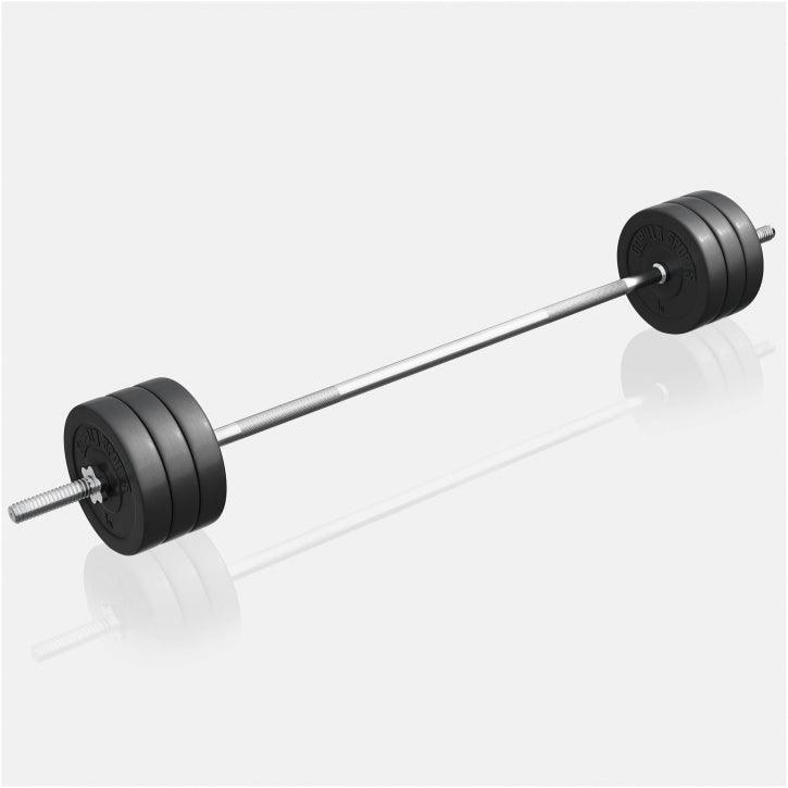 Stație de forță universală, inclusiv set de haltere din plastic 40/70/100 kg