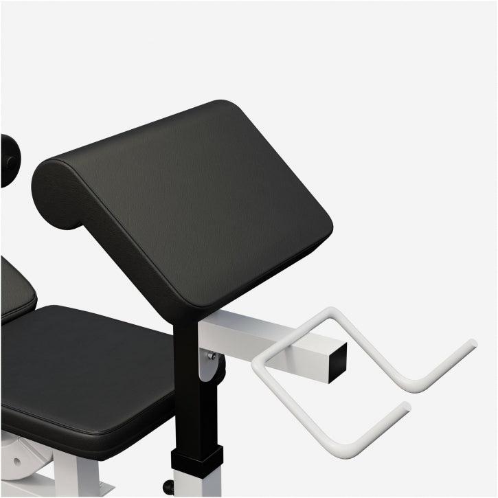 Stație de forță universală, inclusiv set de haltere din plastic 40/70/100 kg