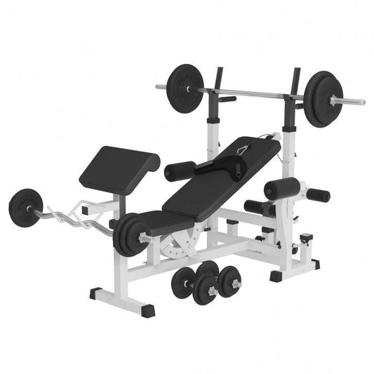 Set universal pentru stație de antrenament cu benzi elastice 108 kg