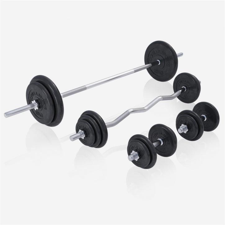 Set universal pentru stație de antrenament cu benzi elastice 108 kg