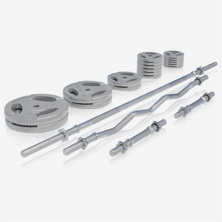 Set universal de antrenament din fontă Gripper 108 kg