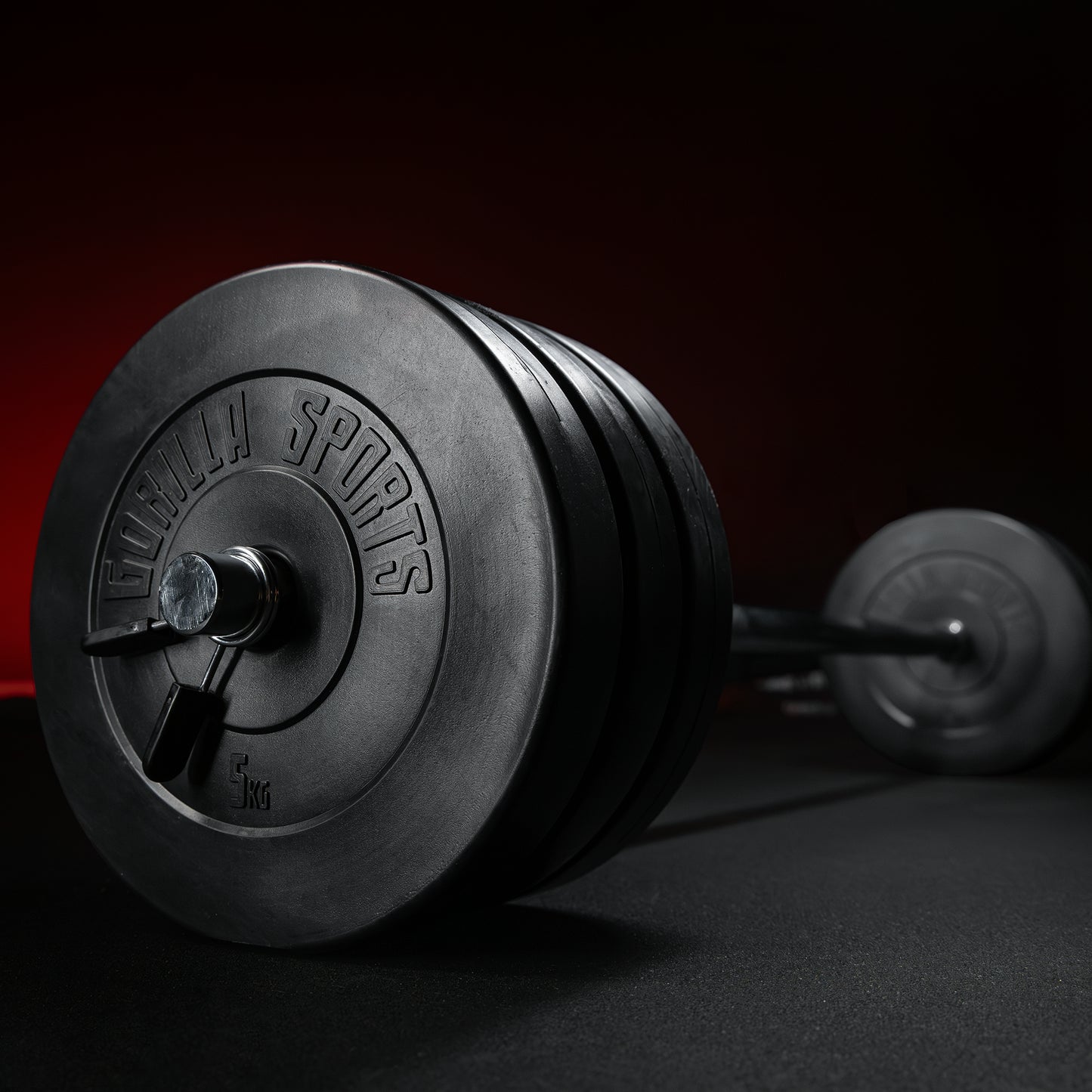 Set de haltere din plastic 38 kg