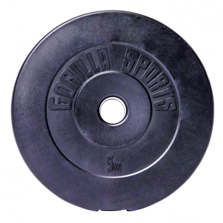 Set de haltere din plastic 38 kg