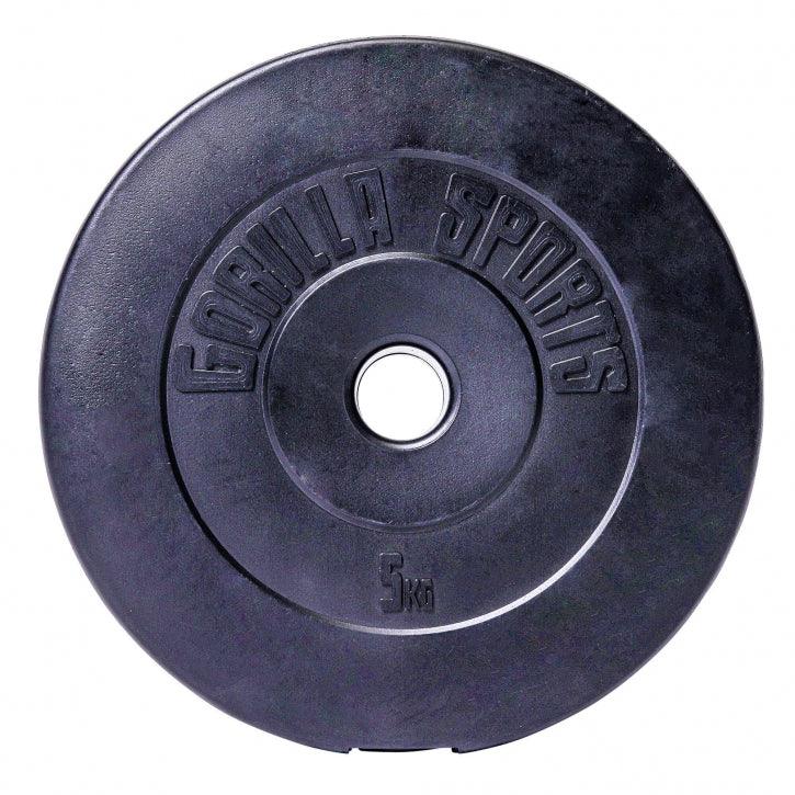 Set de haltere din plastic 38 kg