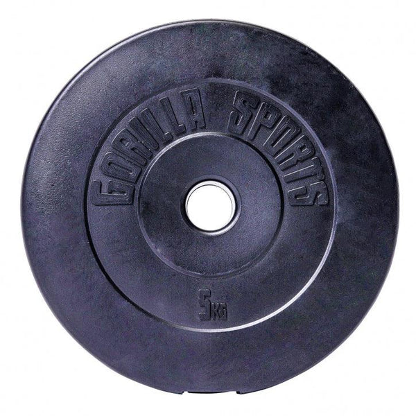 Set de haltere din plastic 38 kg