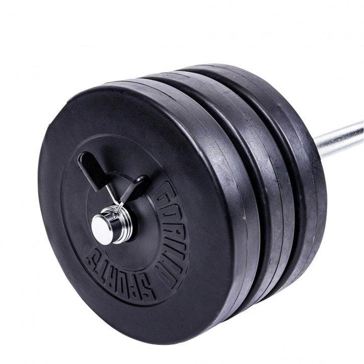 Set de haltere din plastic 38 kg