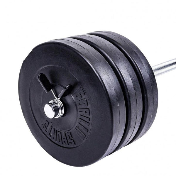 Set de haltere din plastic 38 kg