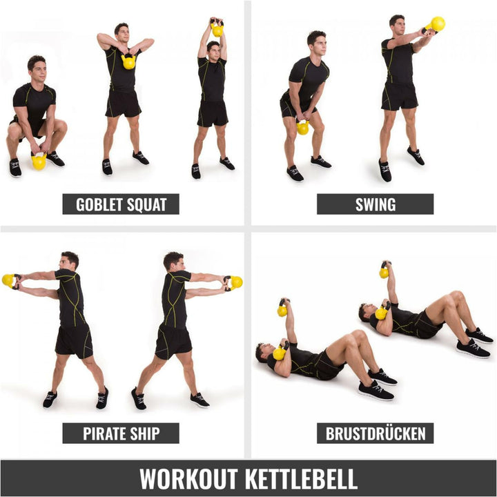 Kettlebell reglabil 8 kg - 16 kg sau 16 kg - 24 kg - Gorilla Sports Ro