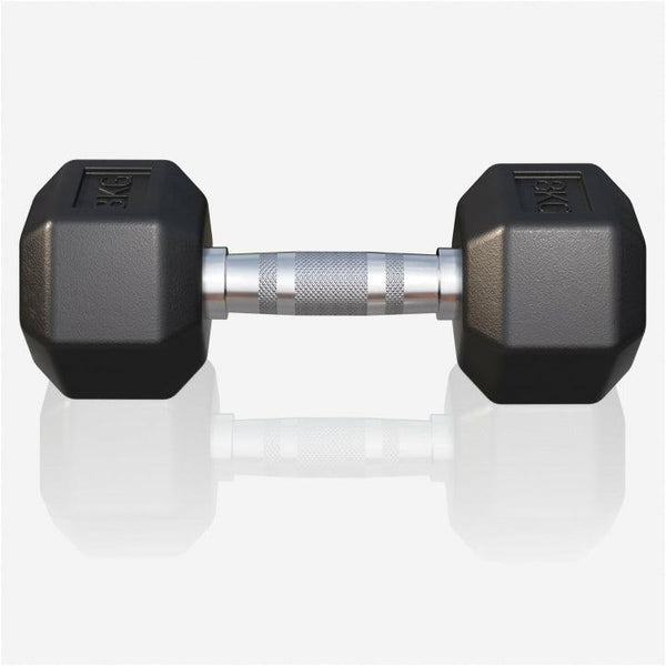 Halter hexagonal cu cauciuc 2 - 50 kg