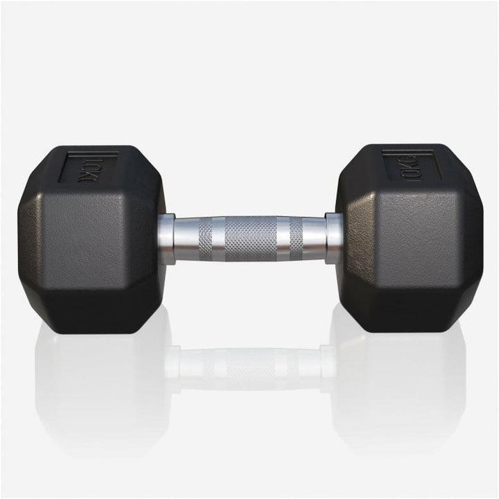 Halter hexagonal cu cauciuc 2 - 50 kg