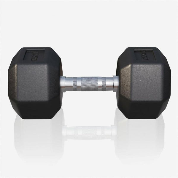 Halter hexagonal cu cauciuc 2 - 50 kg