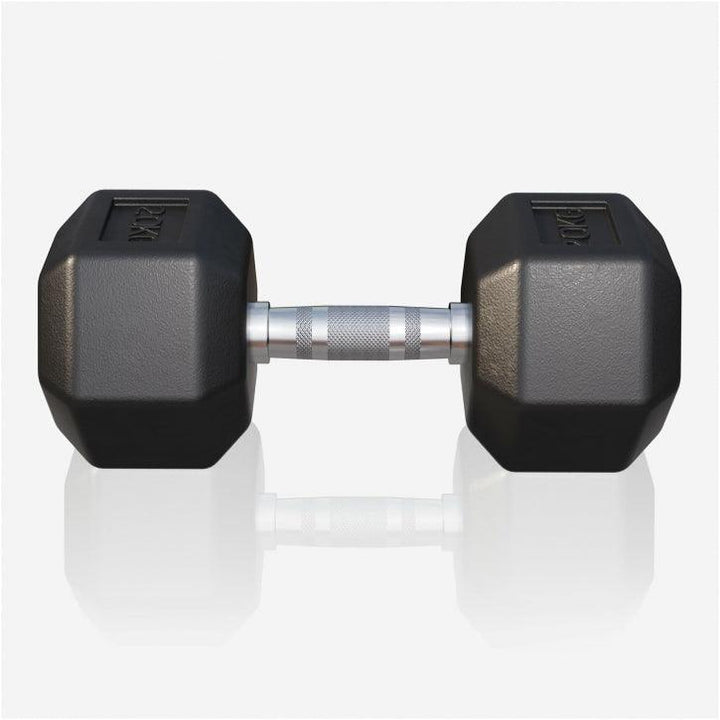 Halter hexagonal cu cauciuc 2 - 50 kg