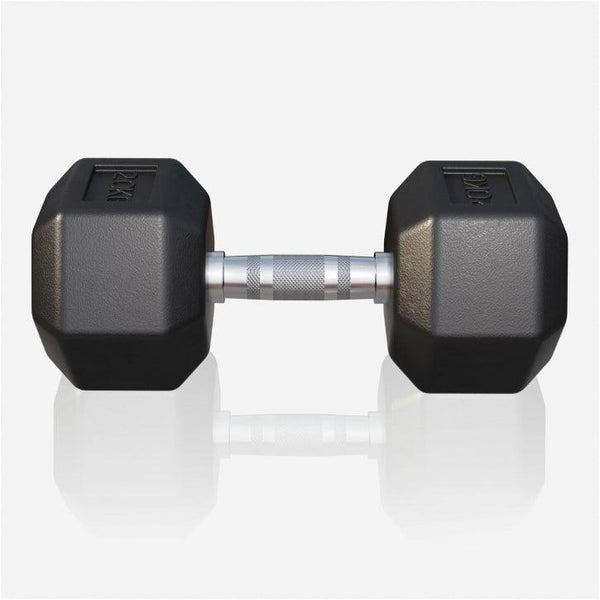 Halter hexagonal cu cauciuc 2 - 50 kg