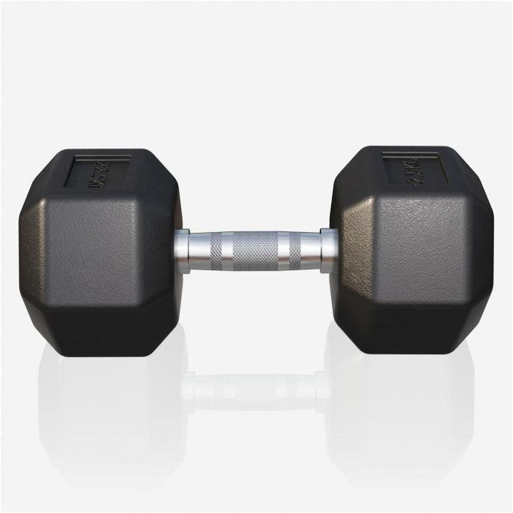 Halter hexagonal cu cauciuc 2 - 50 kg