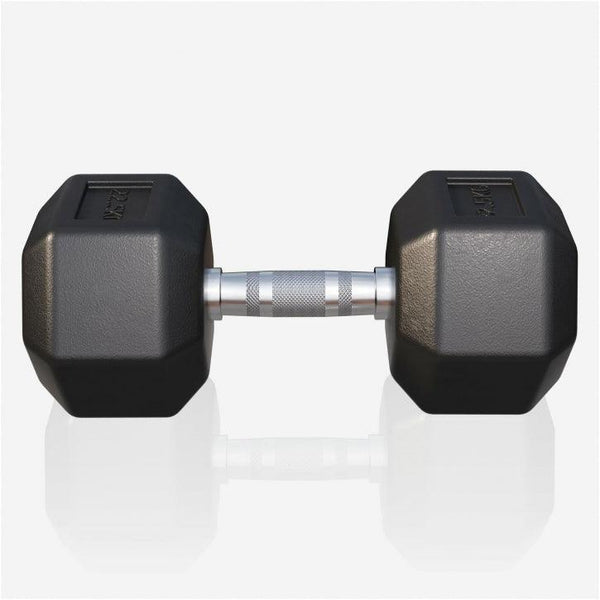 Halter hexagonal cu cauciuc 2 - 50 kg