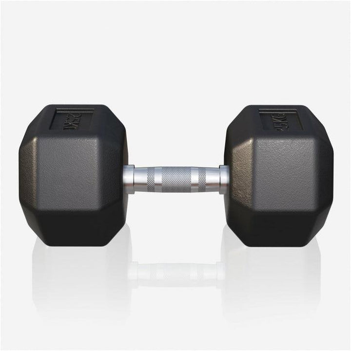 Halter hexagonal cu cauciuc 2 - 50 kg