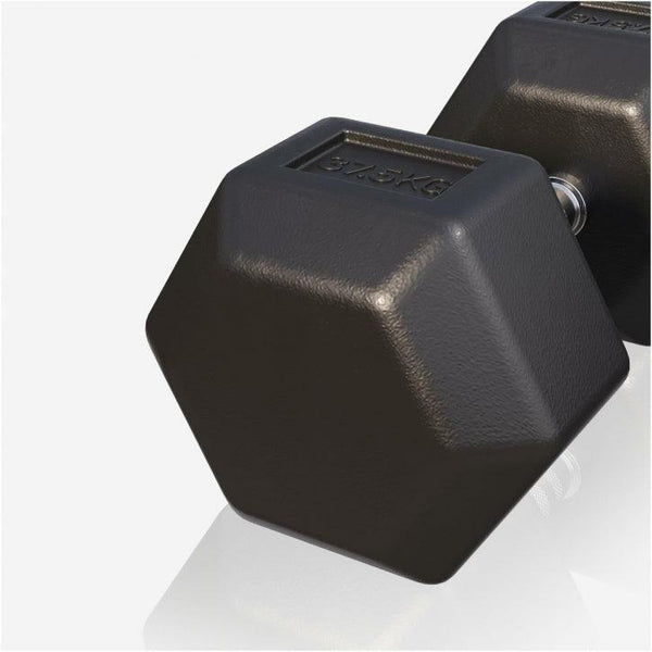 Halter hexagonal cu cauciuc 2 - 50 kg