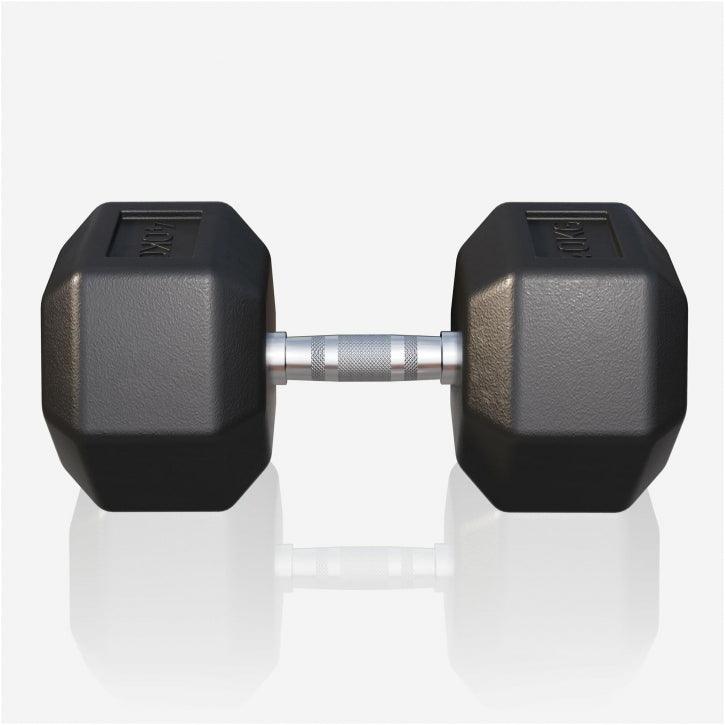 Halter hexagonal cu cauciuc 2 - 50 kg