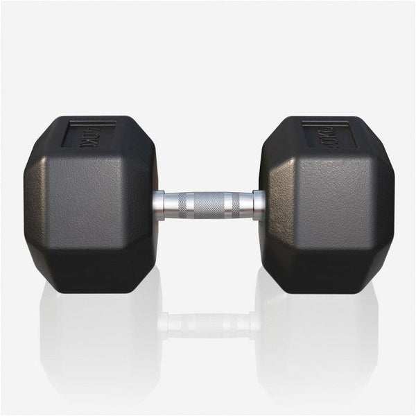 Halter hexagonal cu cauciuc 2 - 50 kg