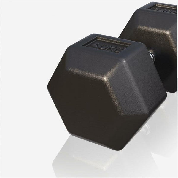 Halter hexagonal cu cauciuc 2 - 50 kg