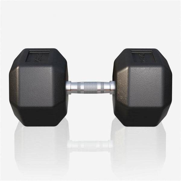 Halter hexagonal cu cauciuc 2 - 50 kg
