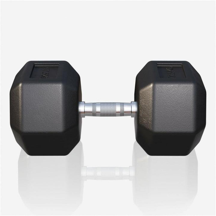 Halter hexagonal cu cauciuc 2 - 50 kg