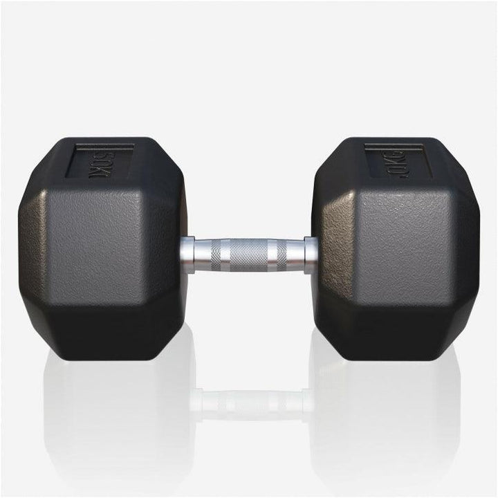 Halter hexagonal cu cauciuc 2 - 50 kg