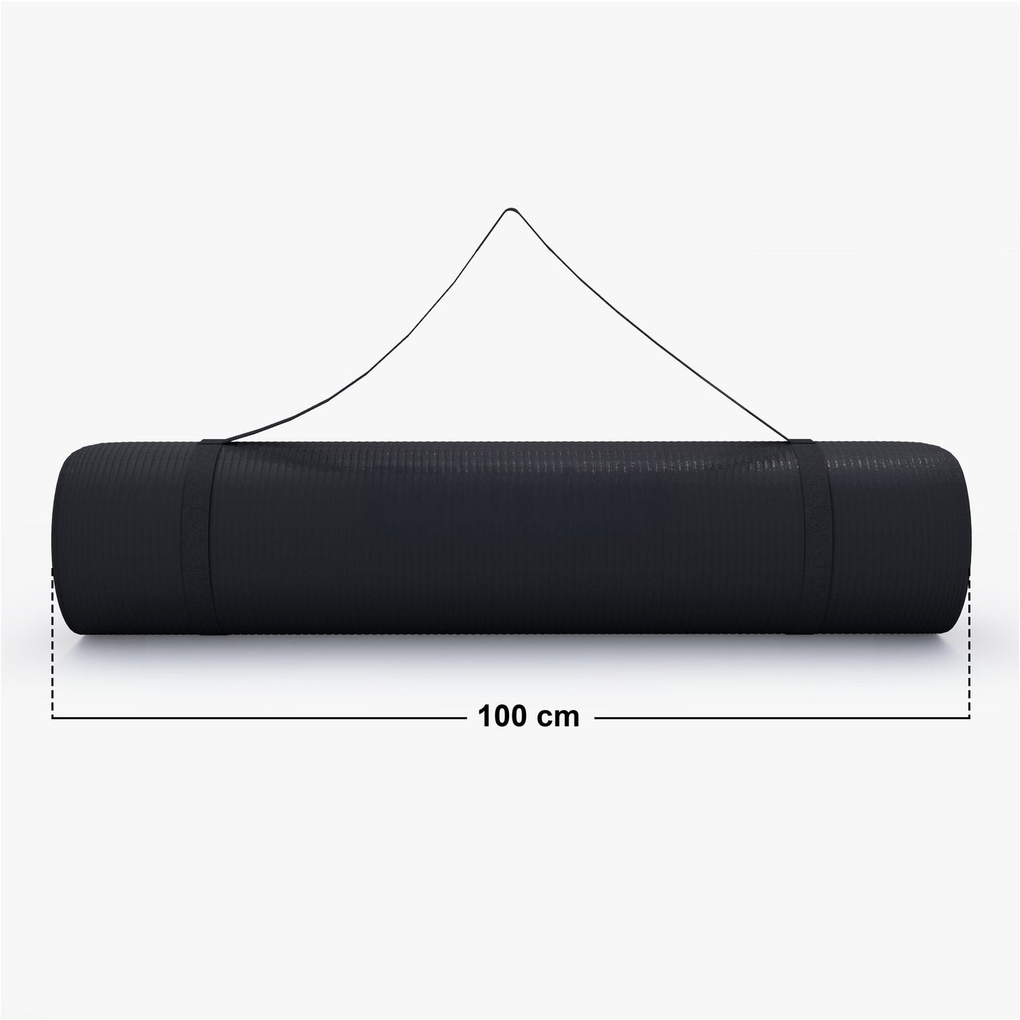 Saltea de yoga cu curea de transport 190 x 60/100 x 1,5 cm