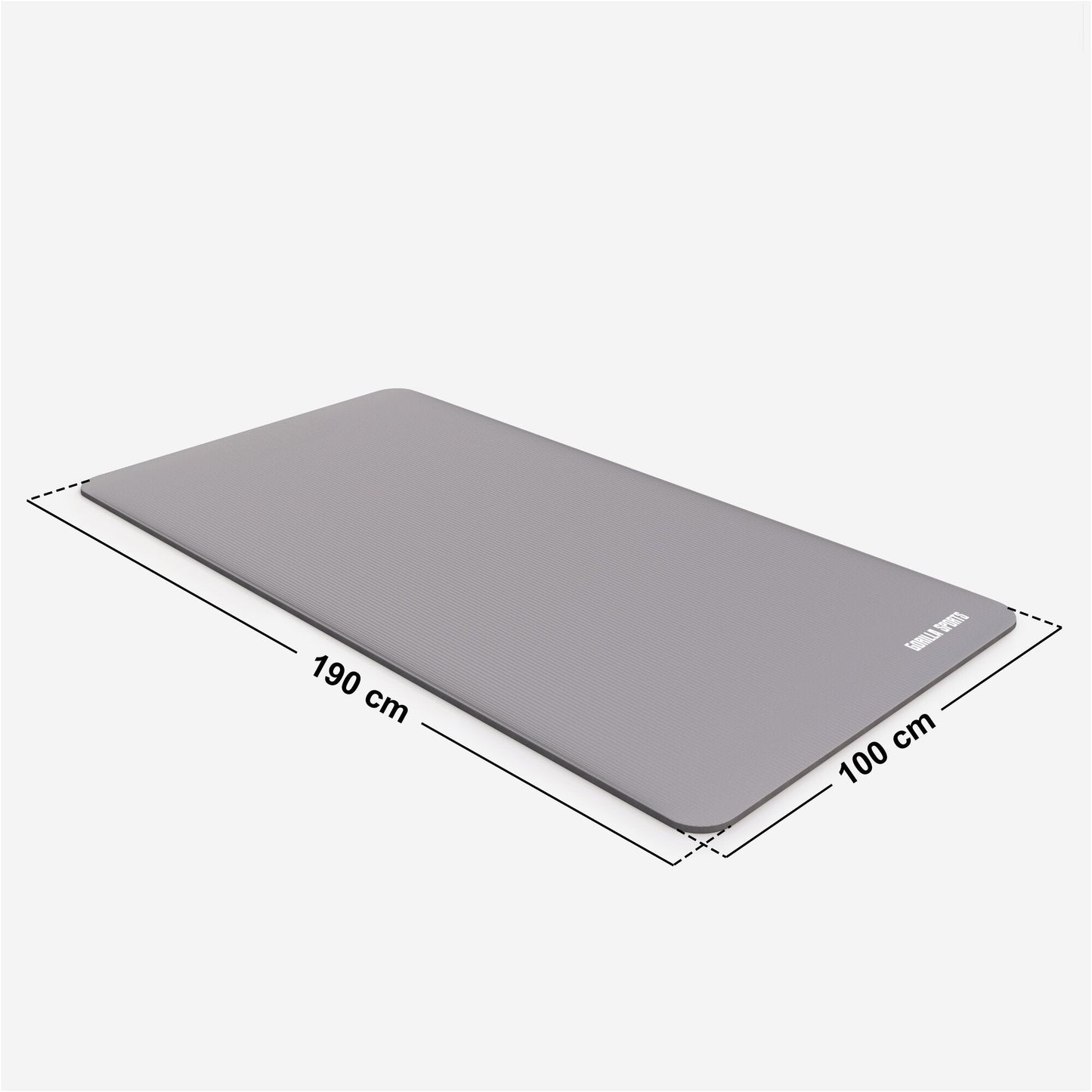 Saltea de yoga cu curea de transport 190 x 60/100 x 1,5 cm