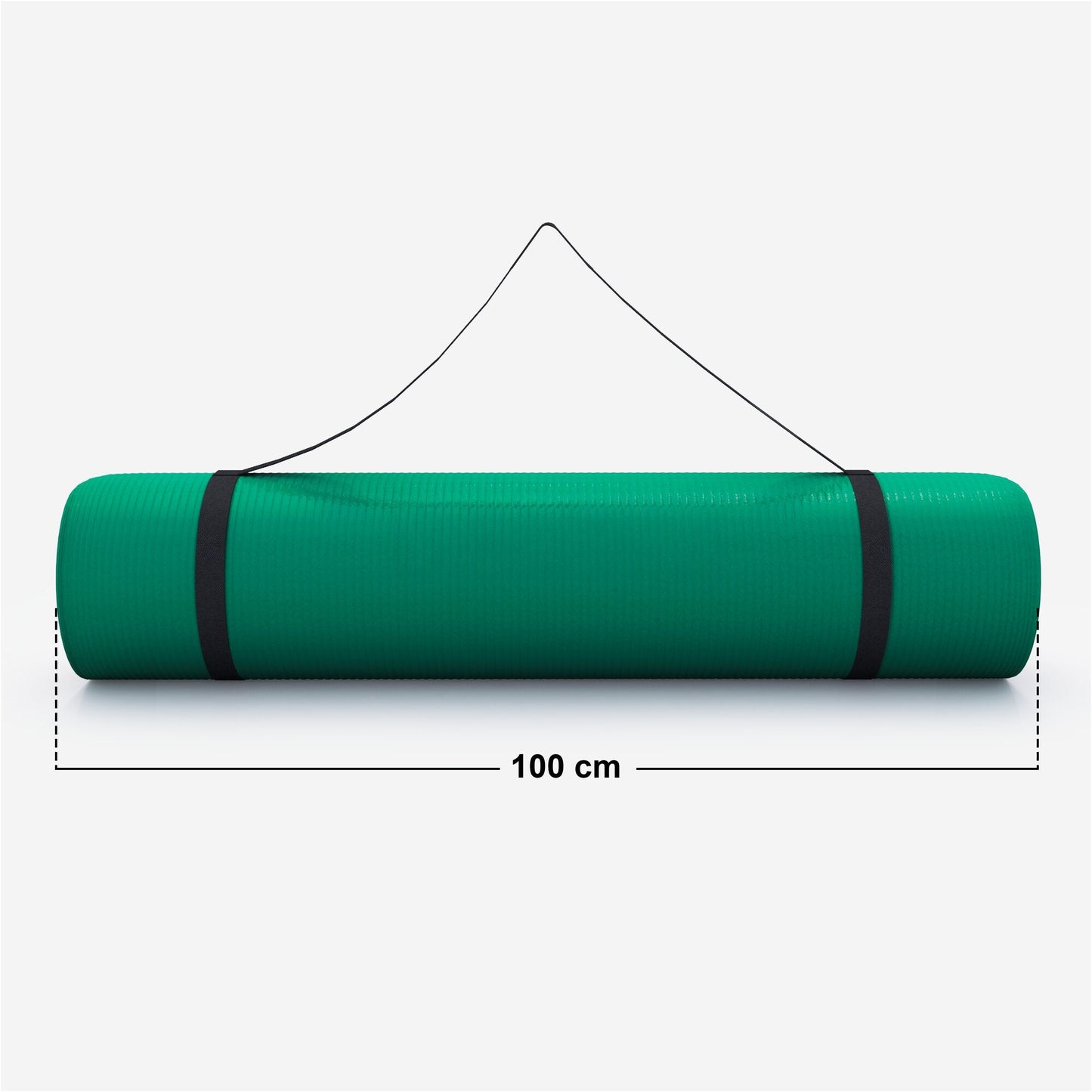 Saltea de yoga cu curea de transport 190 x 60/100 x 1,5 cm
