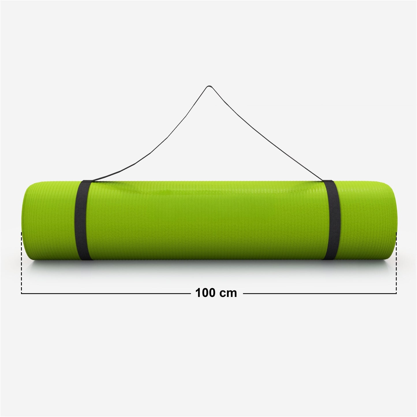 Saltea de yoga cu curea de transport 190 x 60/100 x 1,5 cm