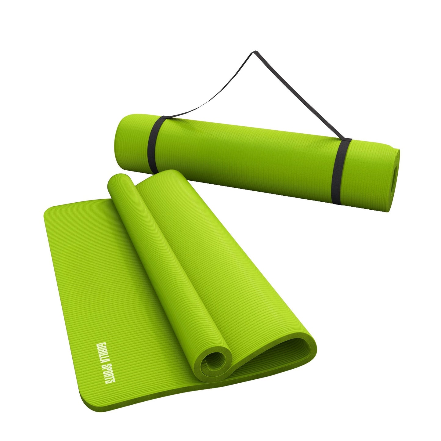 Saltea de yoga cu curea de transport 190 x 60/100 x 1,5 cm