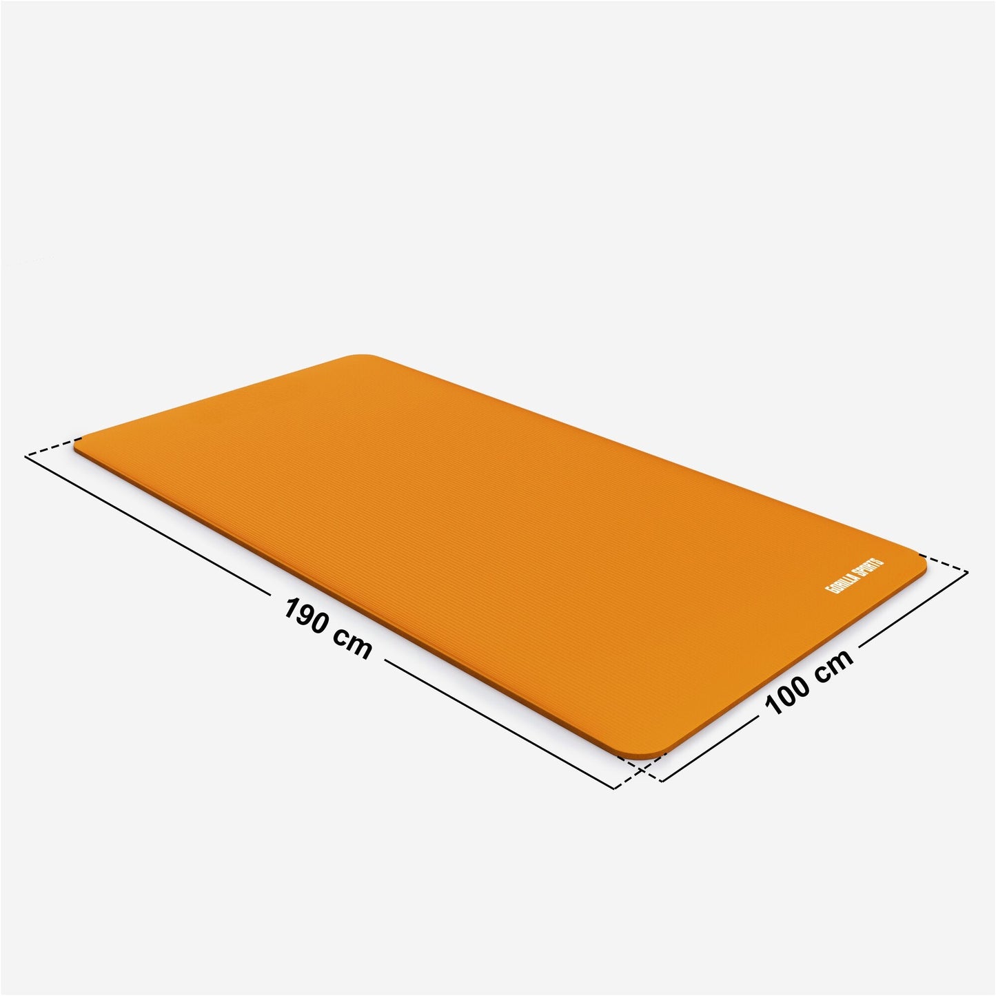 Saltea de yoga cu curea de transport 190 x 60/100 x 1,5 cm
