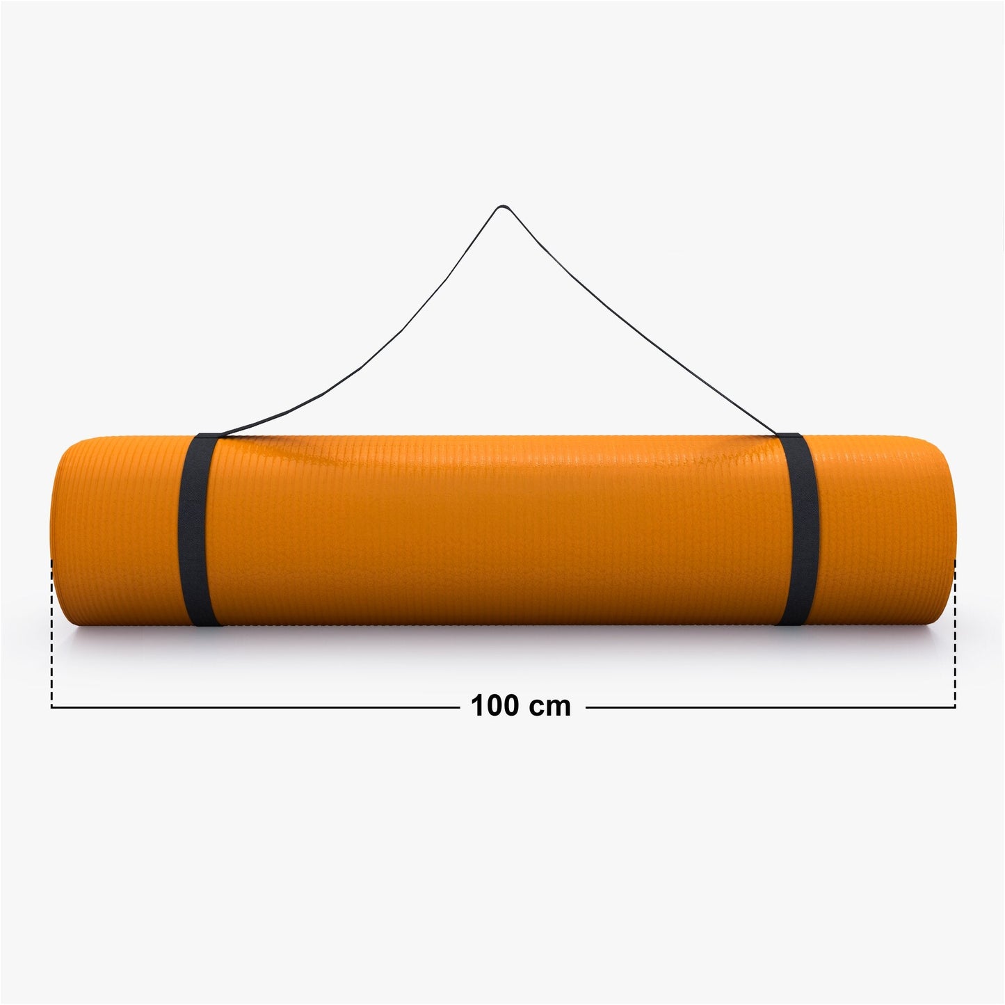 Saltea de yoga cu curea de transport 190 x 60/100 x 1,5 cm