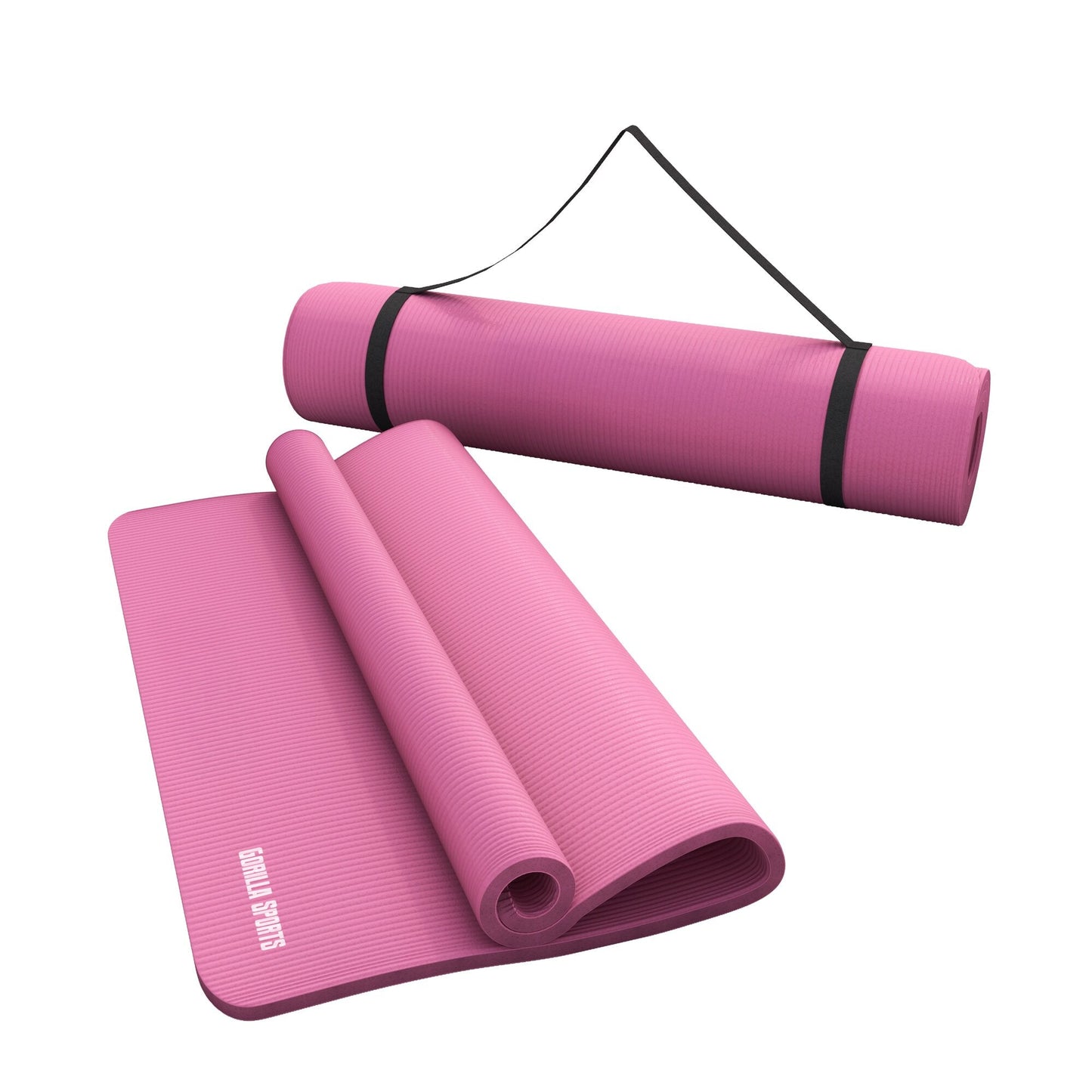 Saltea de yoga cu curea de transport 190 x 60/100 x 1,5 cm