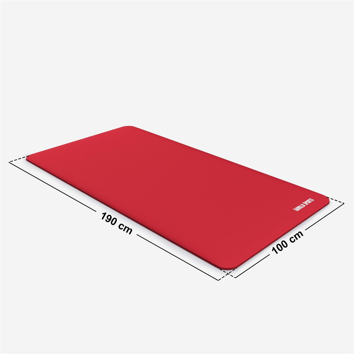 Saltea de yoga cu curea de transport 190 x 60/100 x 1,5 cm