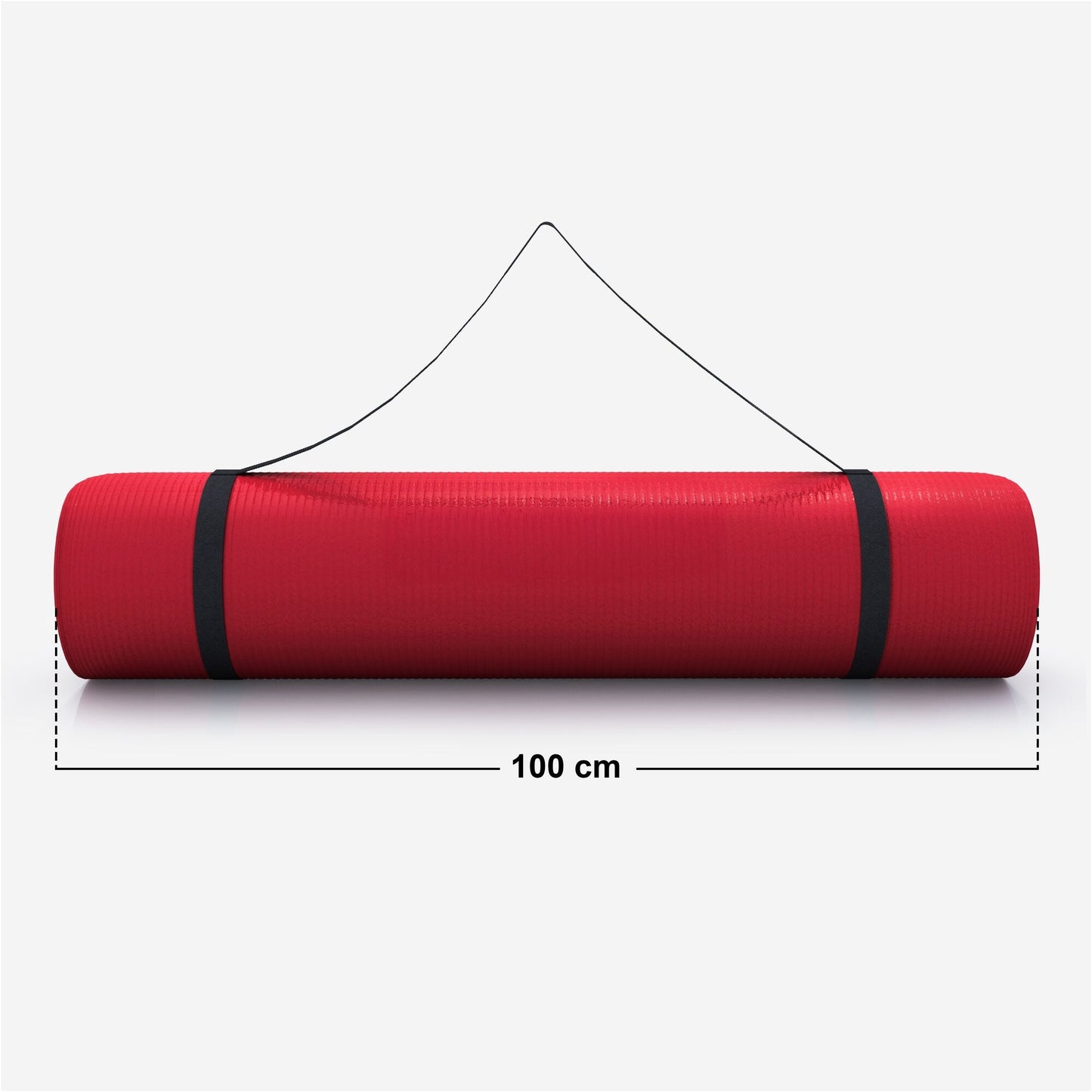 Saltea de yoga cu curea de transport 190 x 60/100 x 1,5 cm