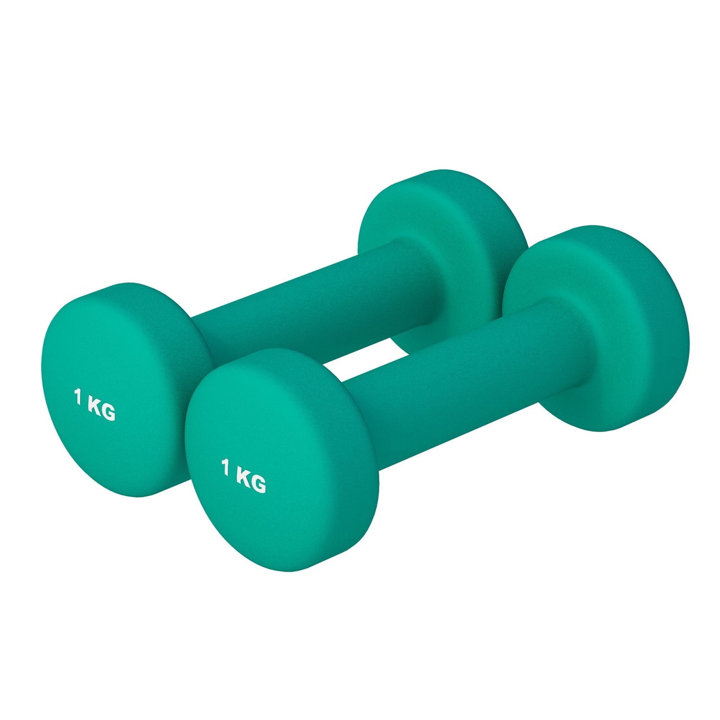 Halterele de gimnastică din neopren, rotunde, 1 - 10 kg