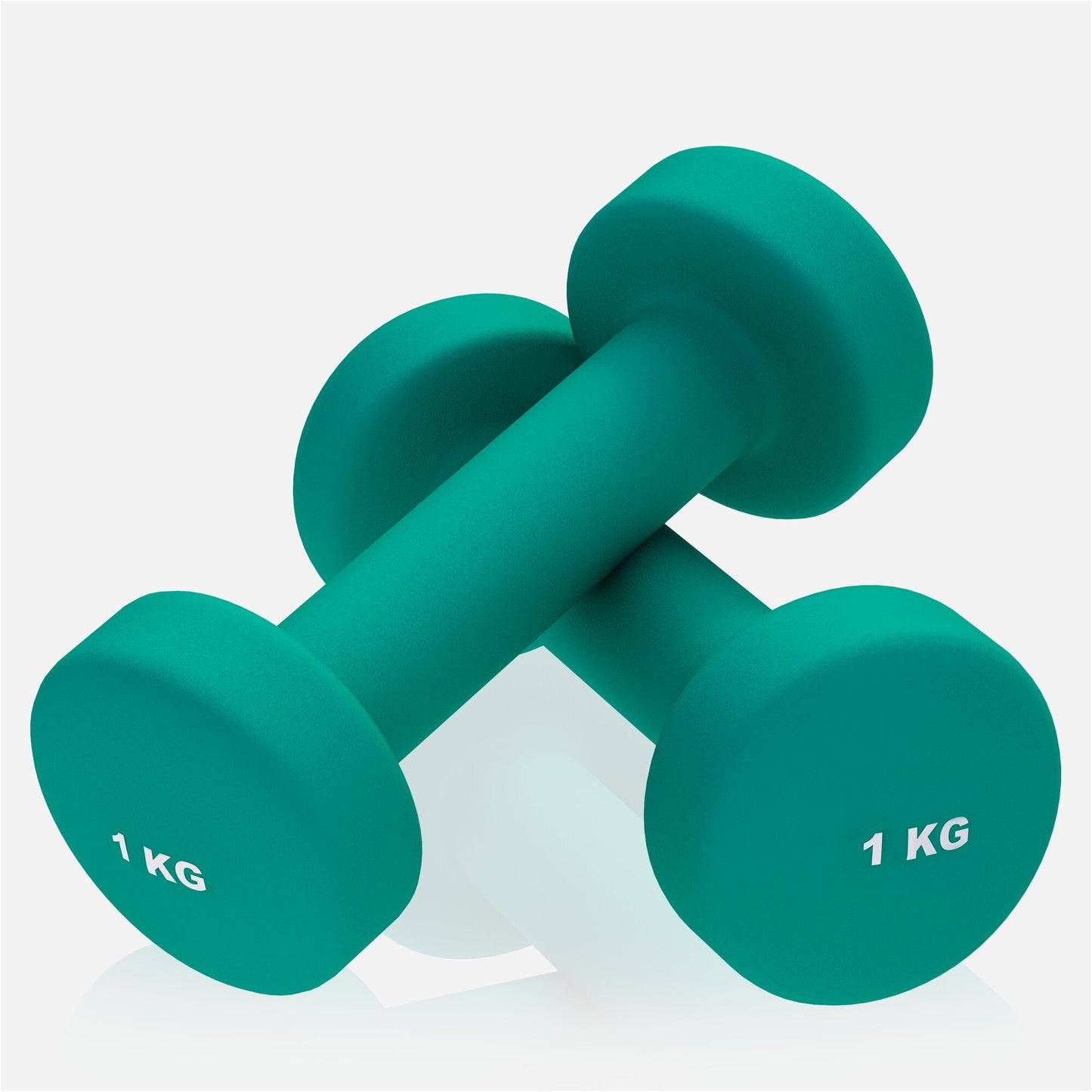 Halterele de gimnastică din neopren, rotunde, 1 - 10 kg