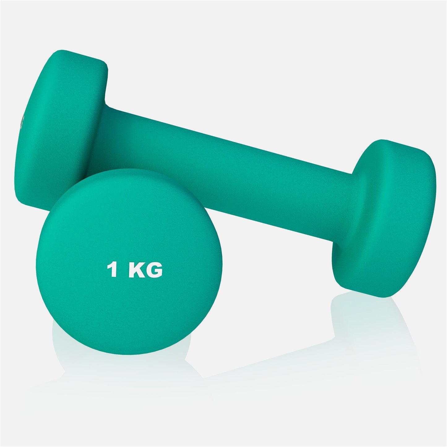 Halterele de gimnastică din neopren, rotunde, 1 - 10 kg