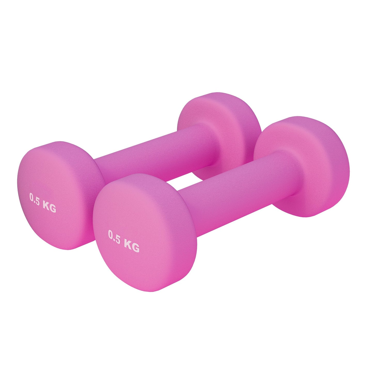 Halterele de gimnastică din neopren, rotunde, 1 - 10 kg