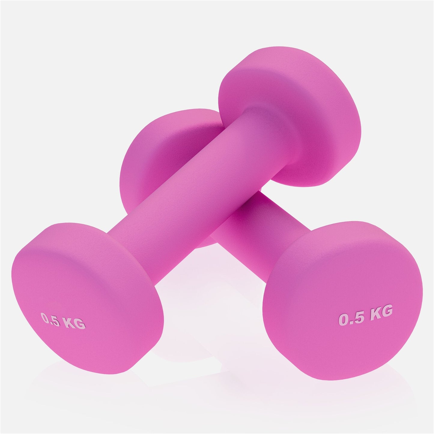 Halterele de gimnastică din neopren, rotunde, 1 - 10 kg