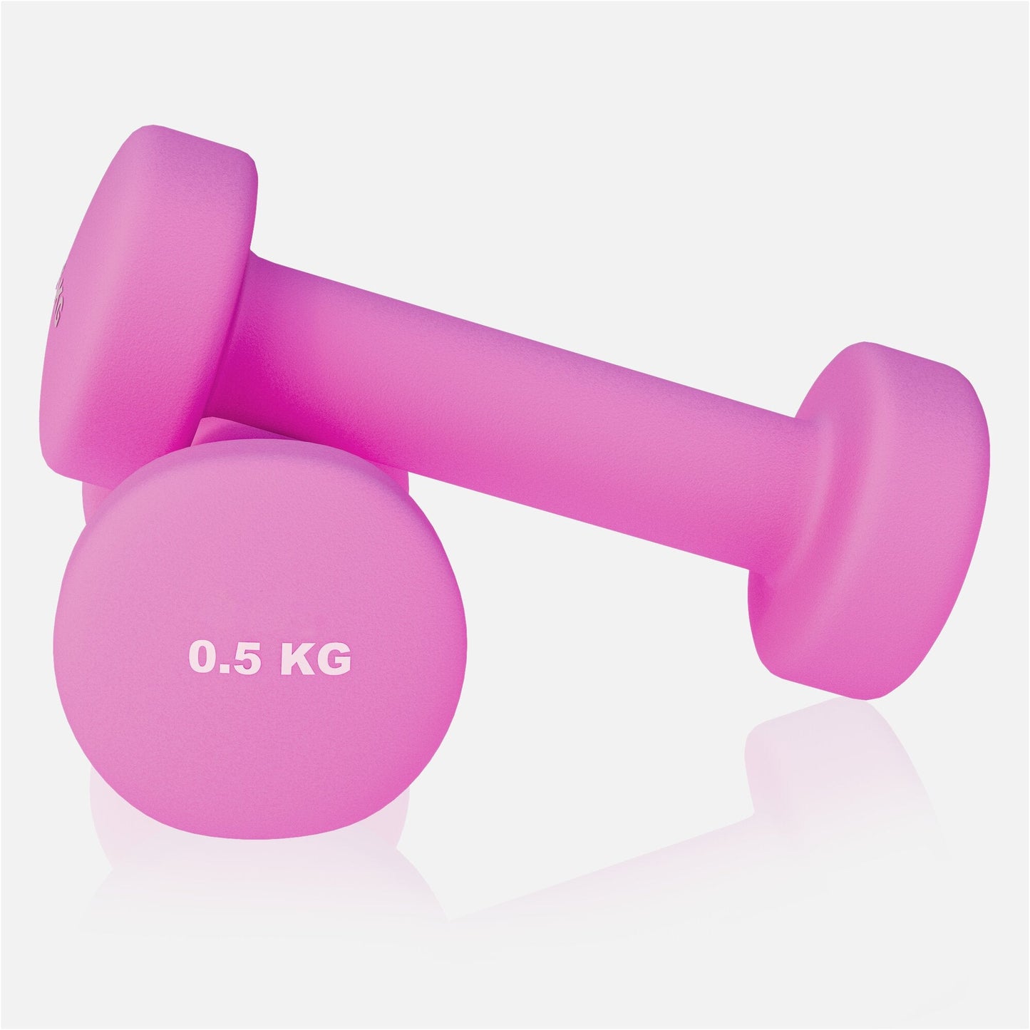Halterele de gimnastică din neopren, rotunde, 1 - 10 kg