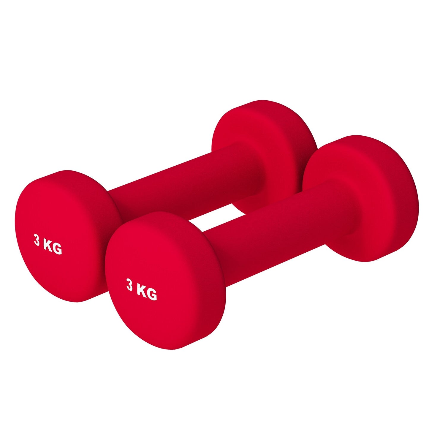 Halterele de gimnastică din neopren, rotunde, 1 - 10 kg