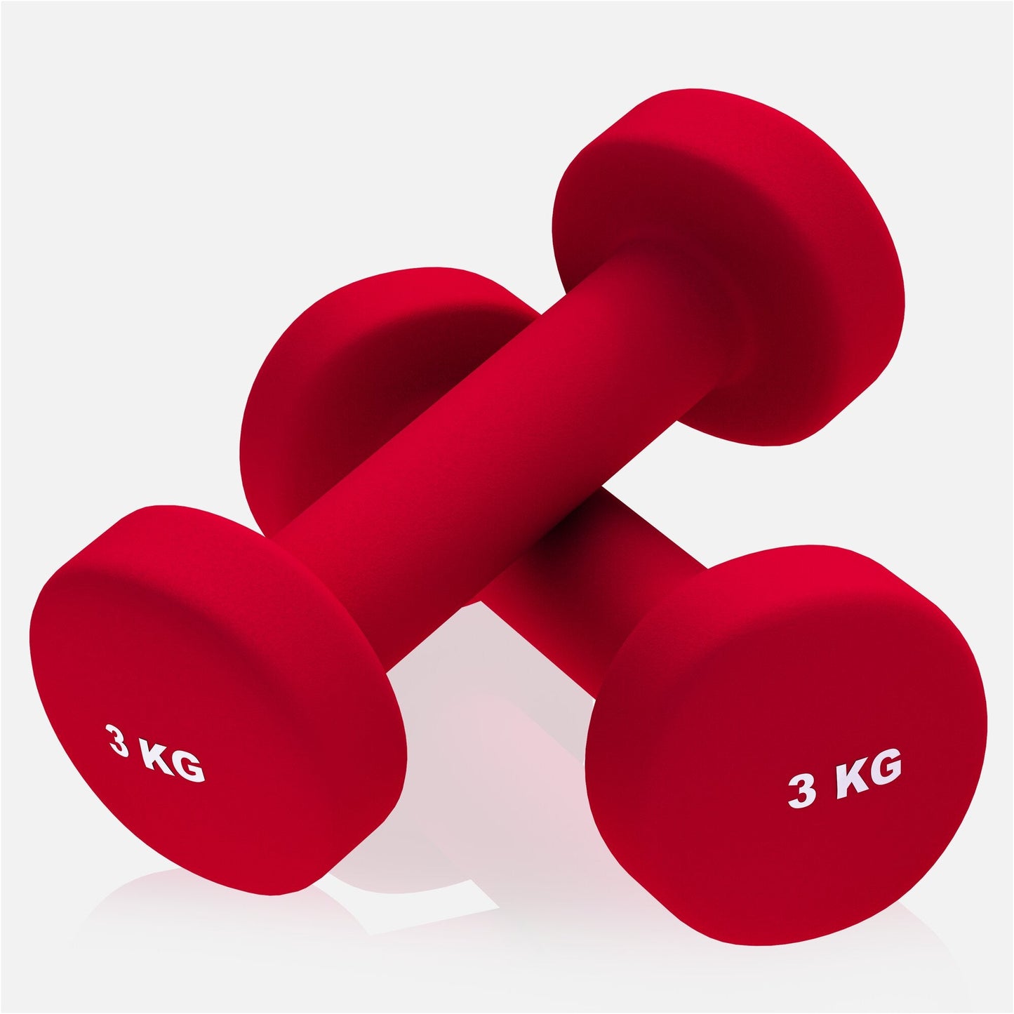 Halterele de gimnastică din neopren, rotunde, 1 - 10 kg
