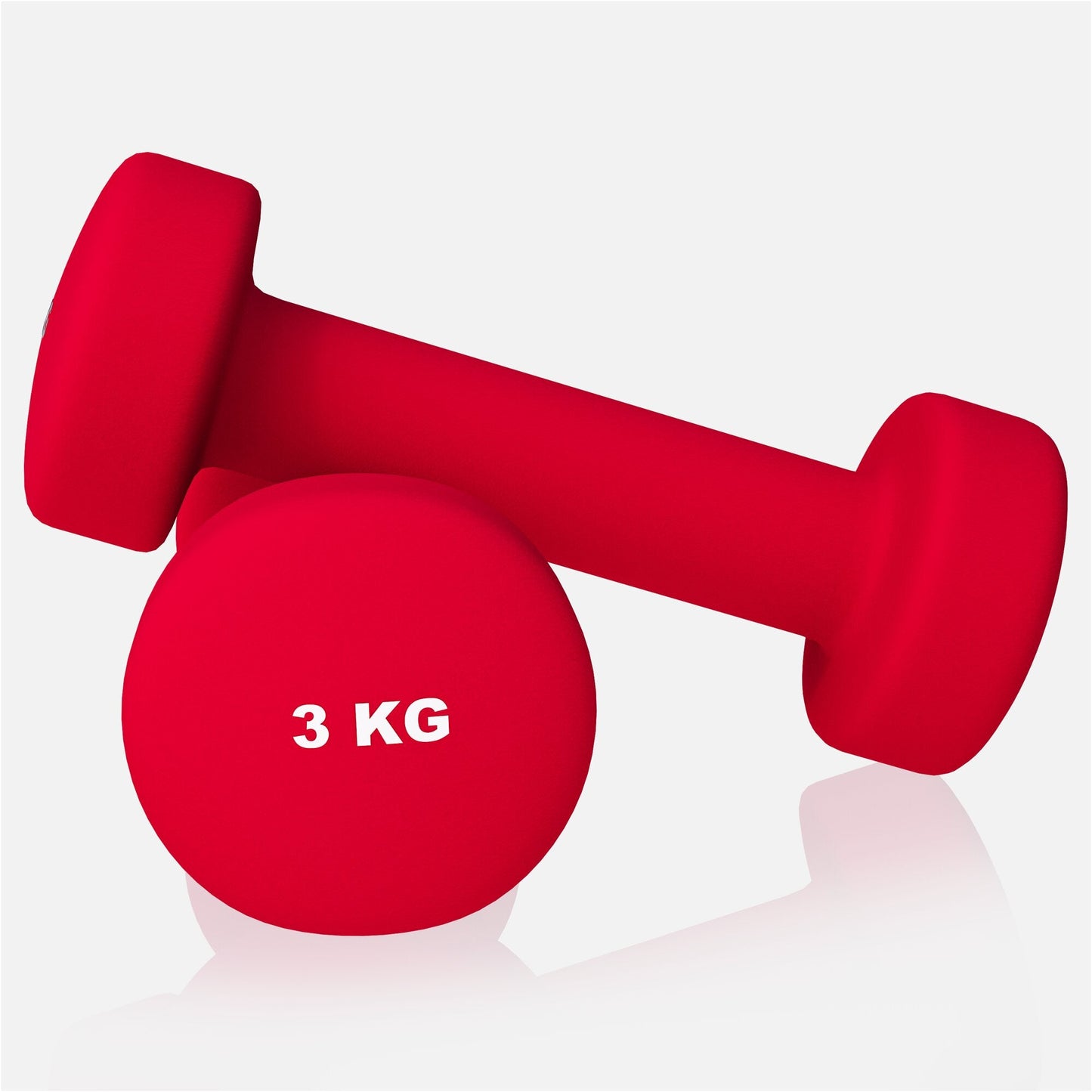 Halterele de gimnastică din neopren, rotunde, 1 - 10 kg