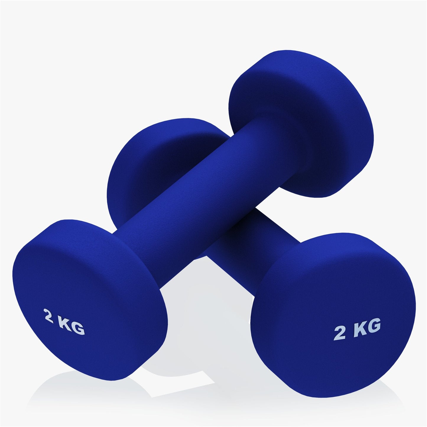 Halterele de gimnastică din neopren, rotunde, 1 - 10 kg