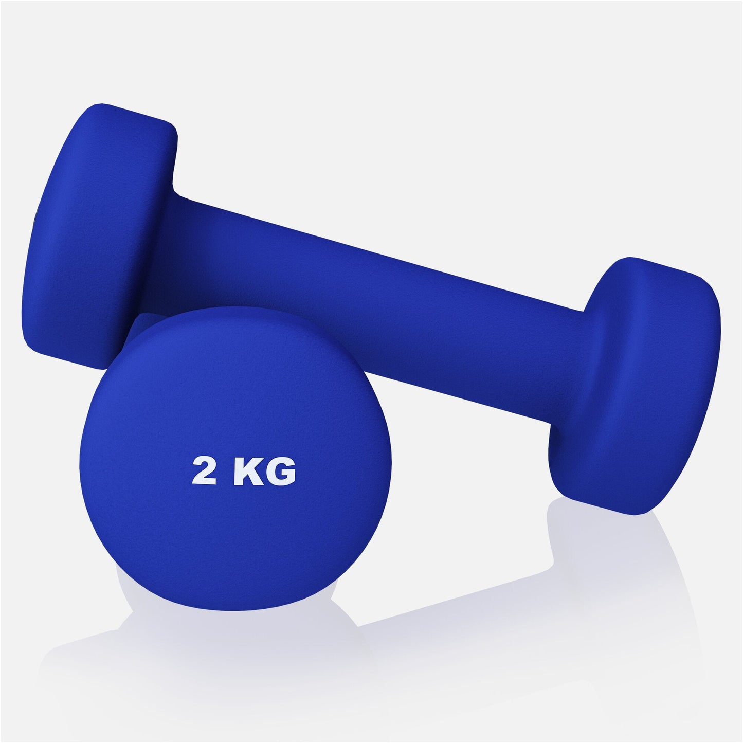 Halterele de gimnastică din neopren, rotunde, 1 - 10 kg